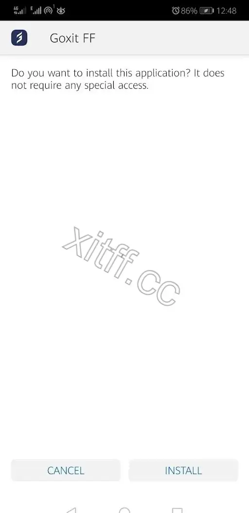 Screenshot of Xit FF Headshot Settings